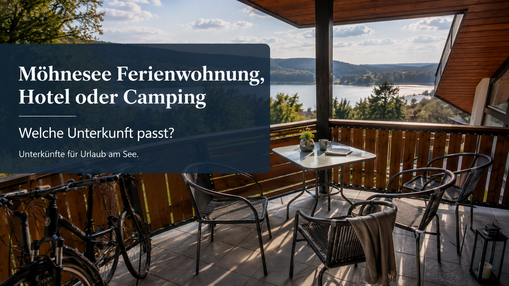 Möhnesee Ferienwohnung und Unterkunft mit Nähe zum Wasser für erholsamen Urlaub.