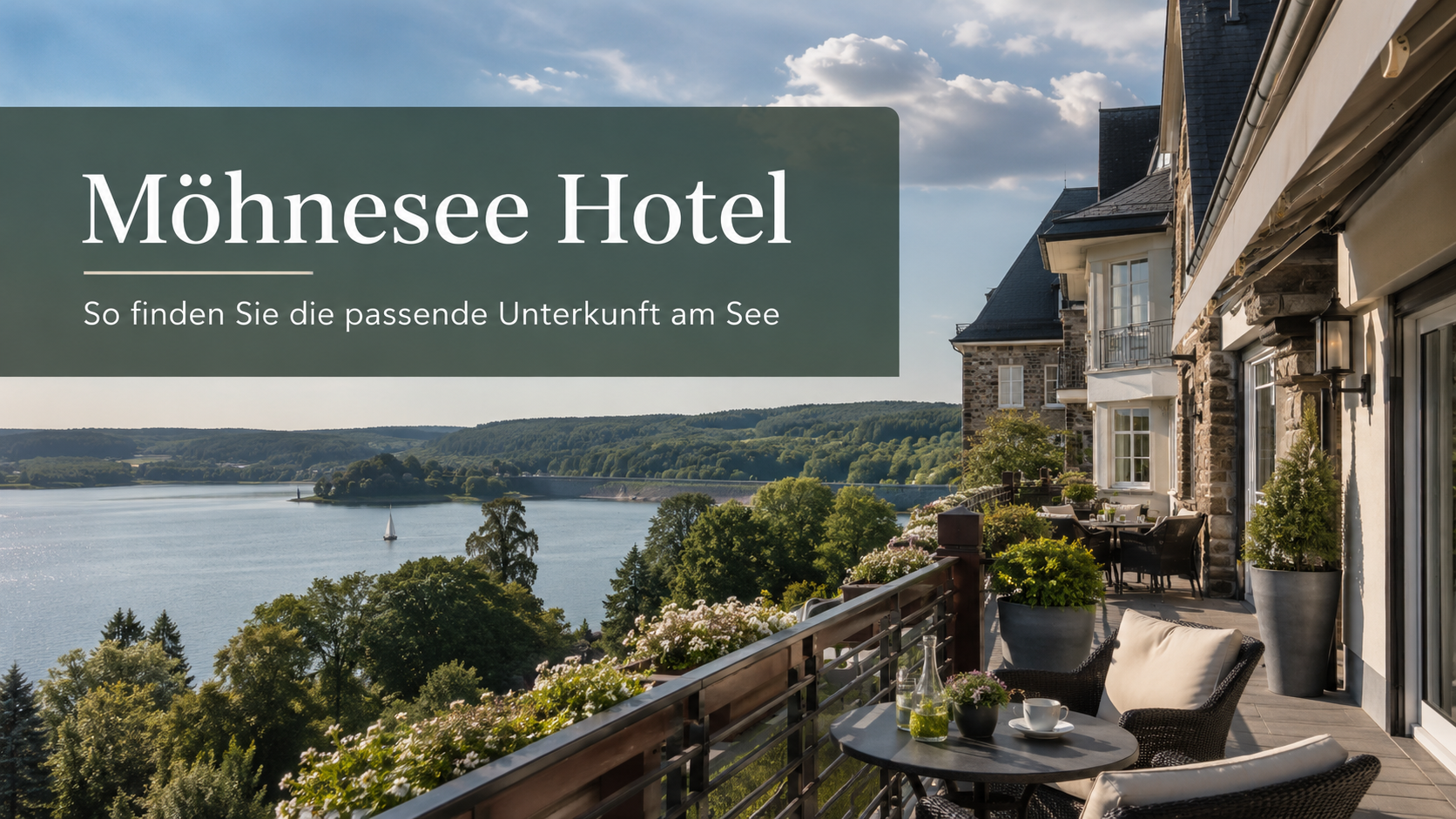 Möhnesee Hotel mit Seeblick und ruhiger Lage für einen erholsamen Aufenthalt