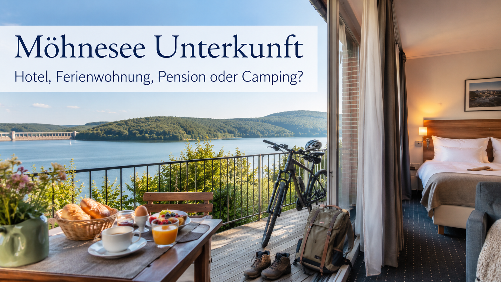 Möhnesee Unterkunft mit Hotel, Ferienwohnung oder Pension für einen erholsamen Aufenthalt.